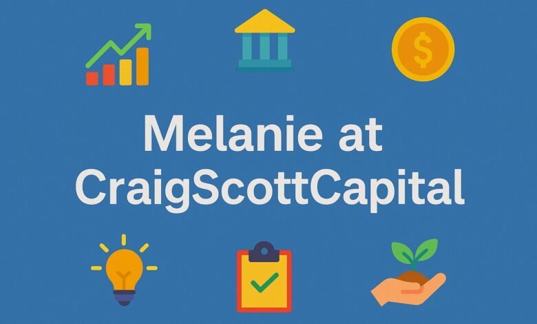 Melanie at CraigScottCapital: Shaping the Future of Ethical Wealth Management