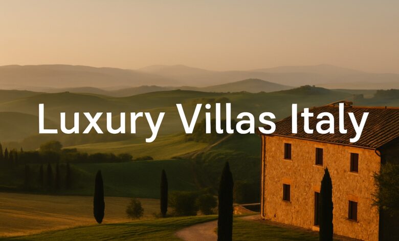 Luxury Villas Italy: Escape into Elegance with Le Collectionist