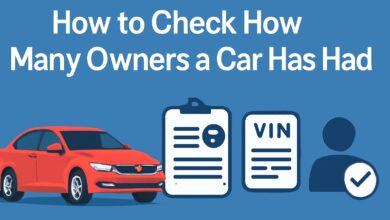 How to Check How Many Owners a Car Has Had