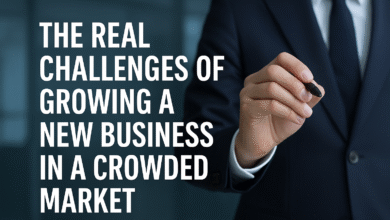 The Real Challenges of Growing a New Business in a Crowded Market
