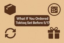 What If You Ordered Toktoq Set Before 5/17?