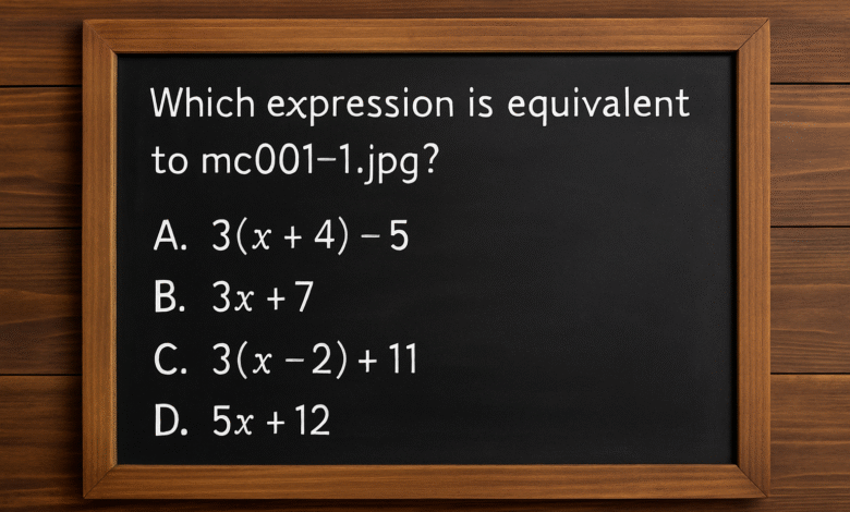 Which Expression Is Equivalent to mc001-1.jpg