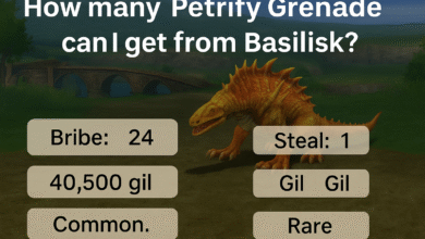 How Many Petrify Grenade Can I Get from Basilisk