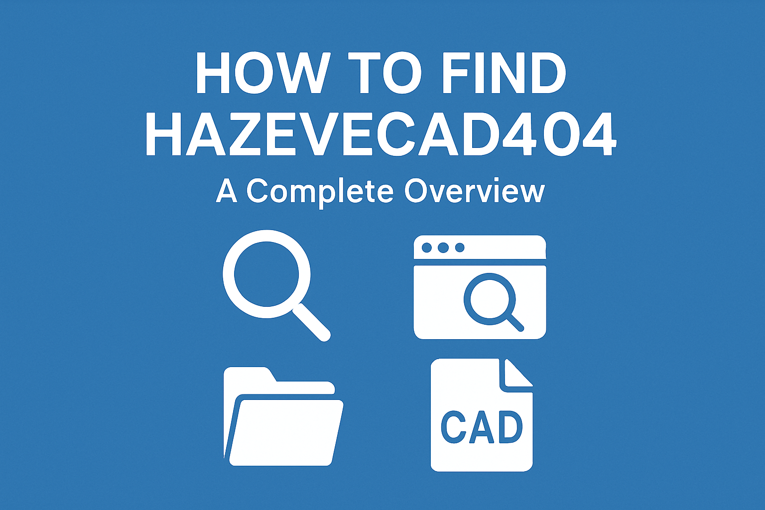 How to Find Hazevecad04