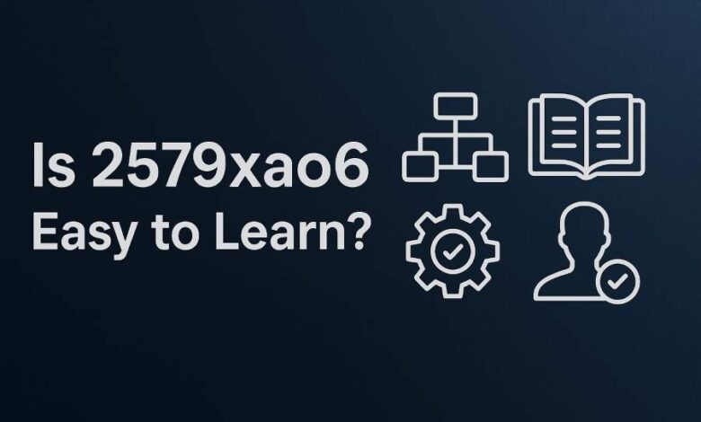 is 2579xao6 easy to learn