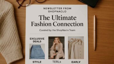 Newsletter from ShopNaclo