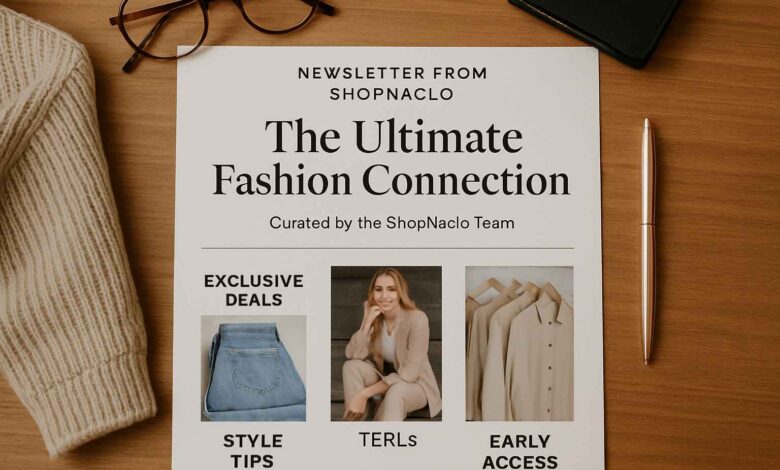 Newsletter from ShopNaclo