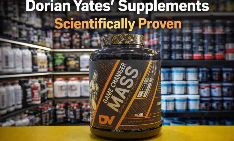 Dorian Yates' Supplements Scientifically Proven